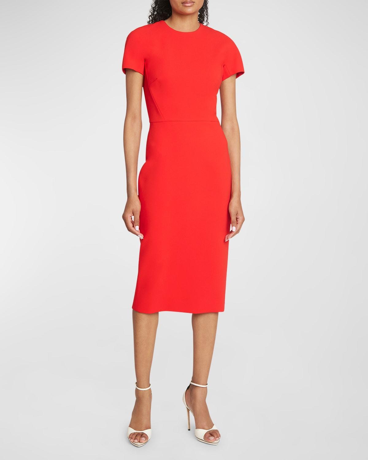 Fitted T-Shirt Sheath Dress Product Image