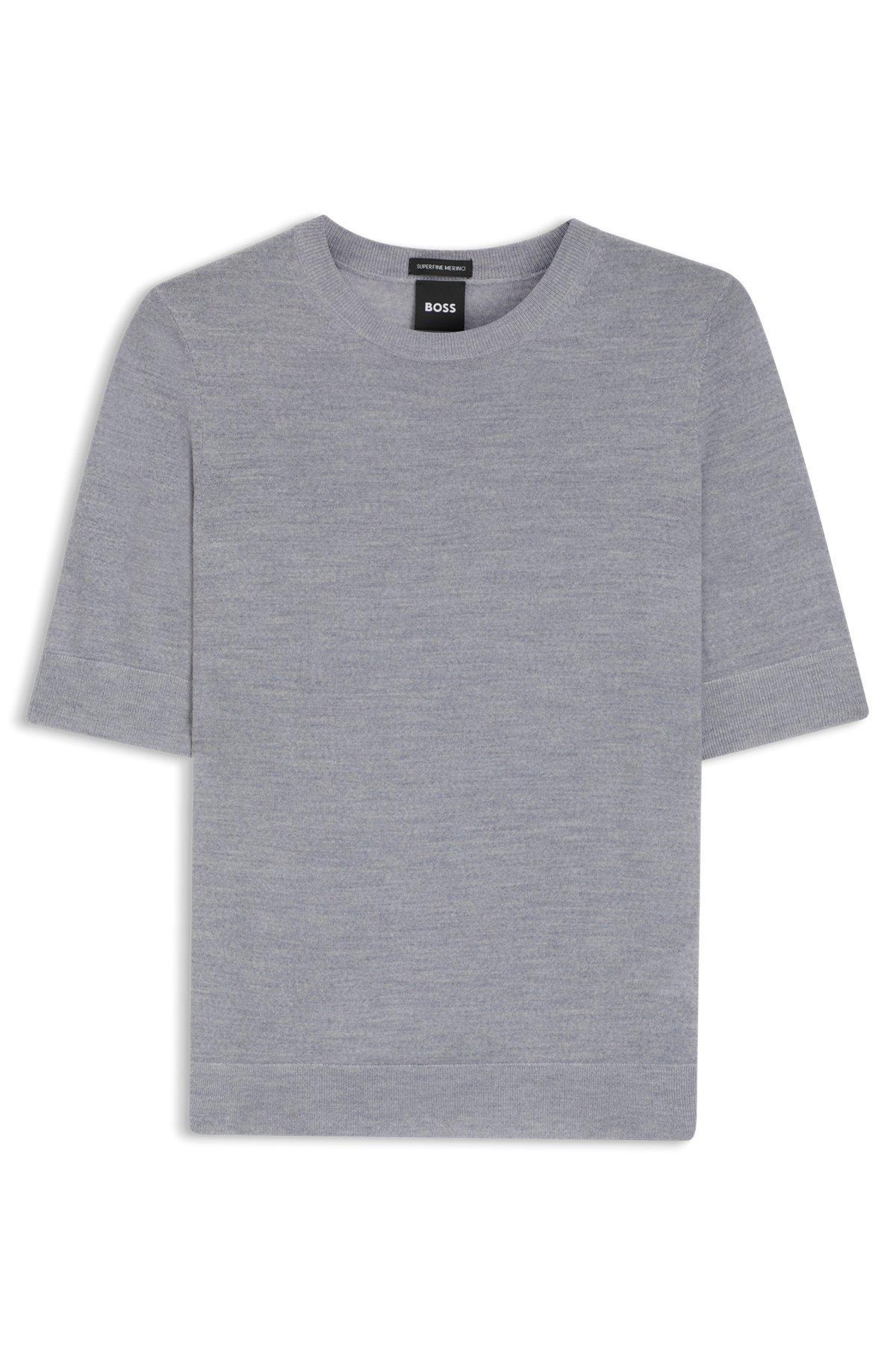Knit sweater in wool Product Image