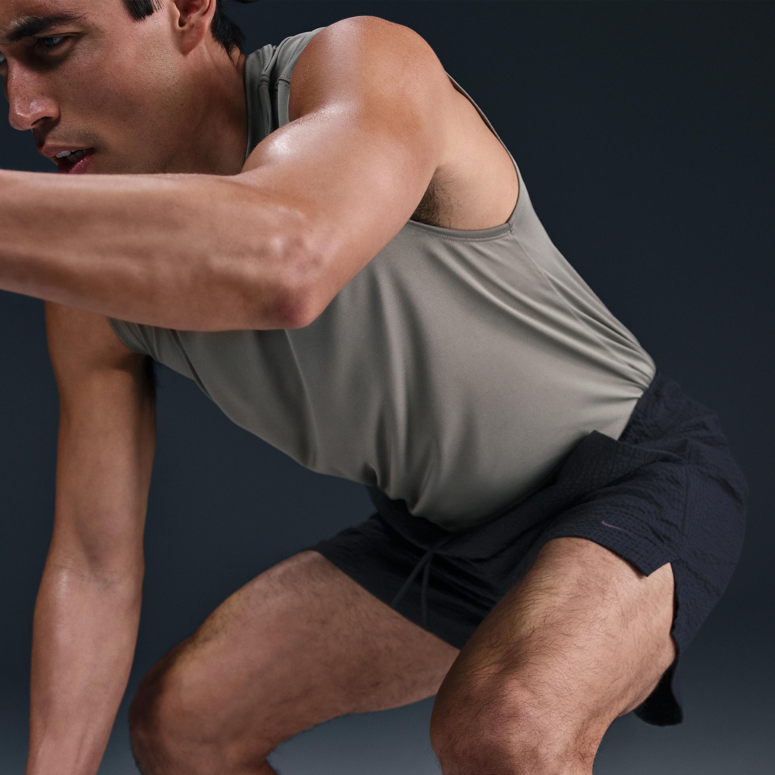 Nike Men's Unlimited Dri-FIT 5" Unlined Seersucker Versatile Shorts Product Image