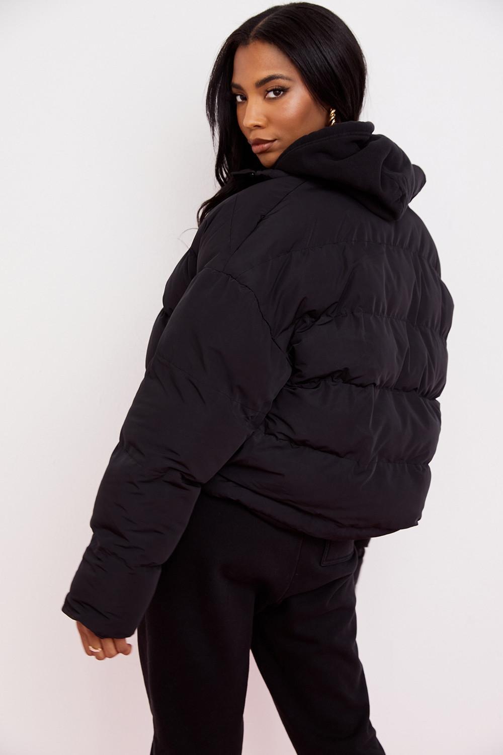 Hero Ink Oversized C Shape Puffer Jacket Product Image
