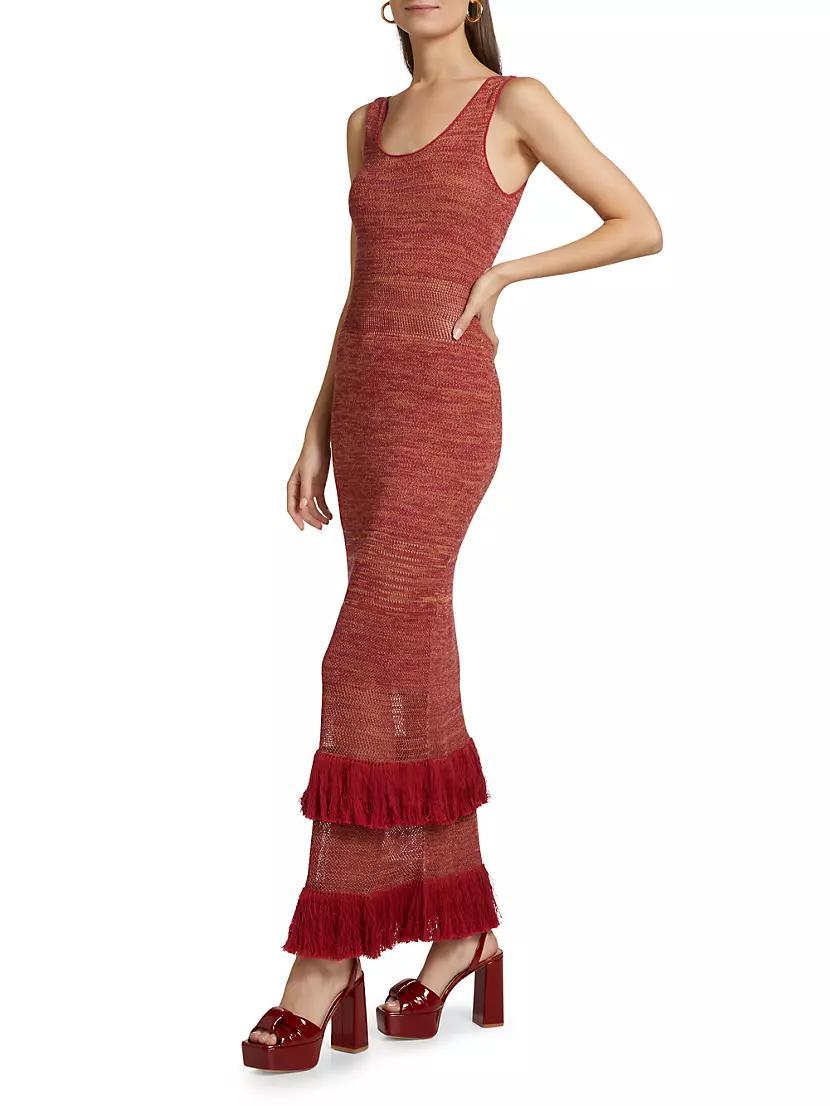 Laguna Ruffle Maxi Dress Product Image
