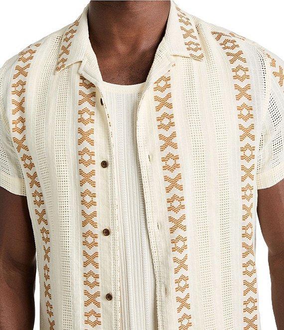Guess Sandoval Short Sleeve Dobby Shirt Product Image