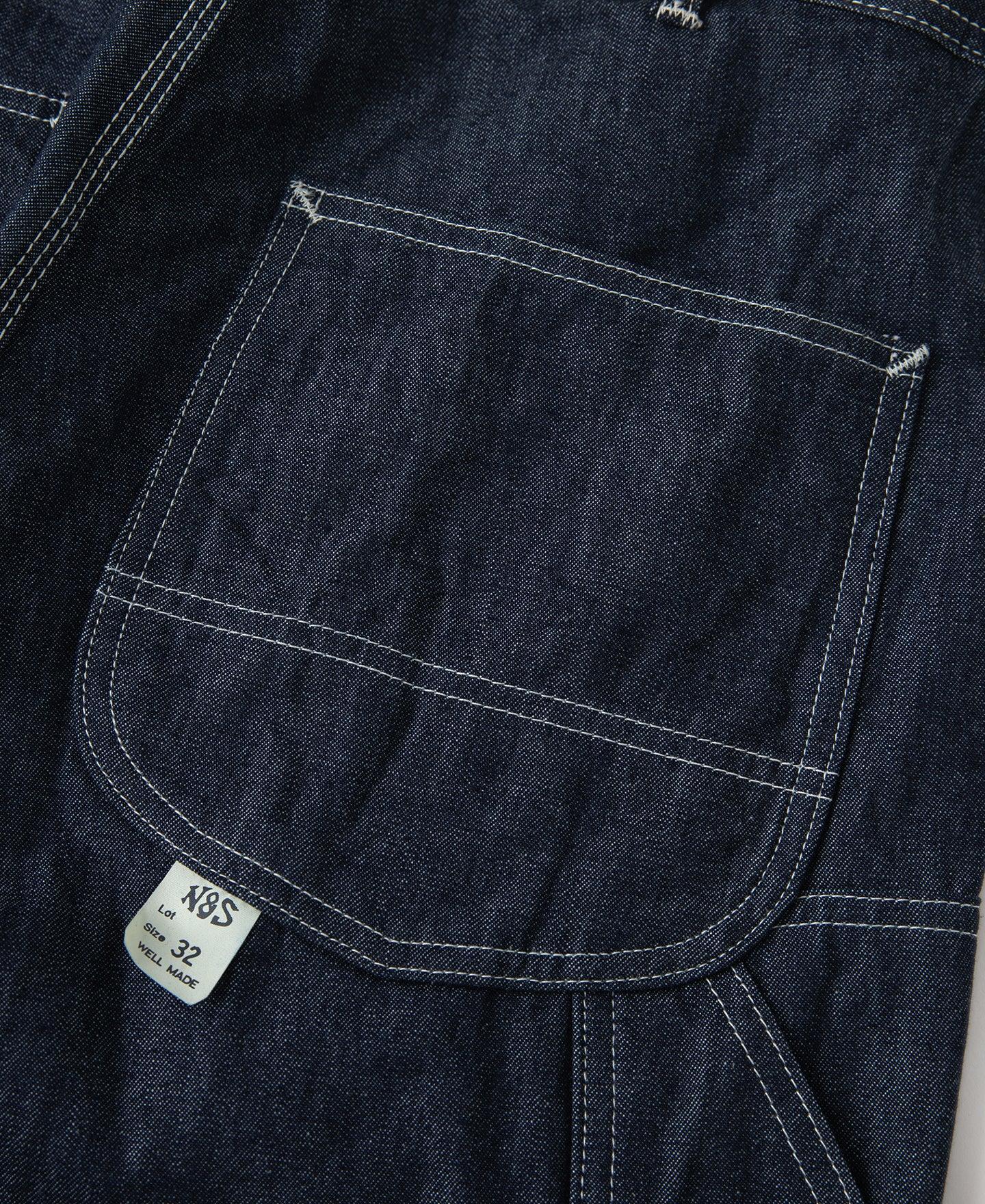 1950s Indigo Denim Painter Pants Product Image