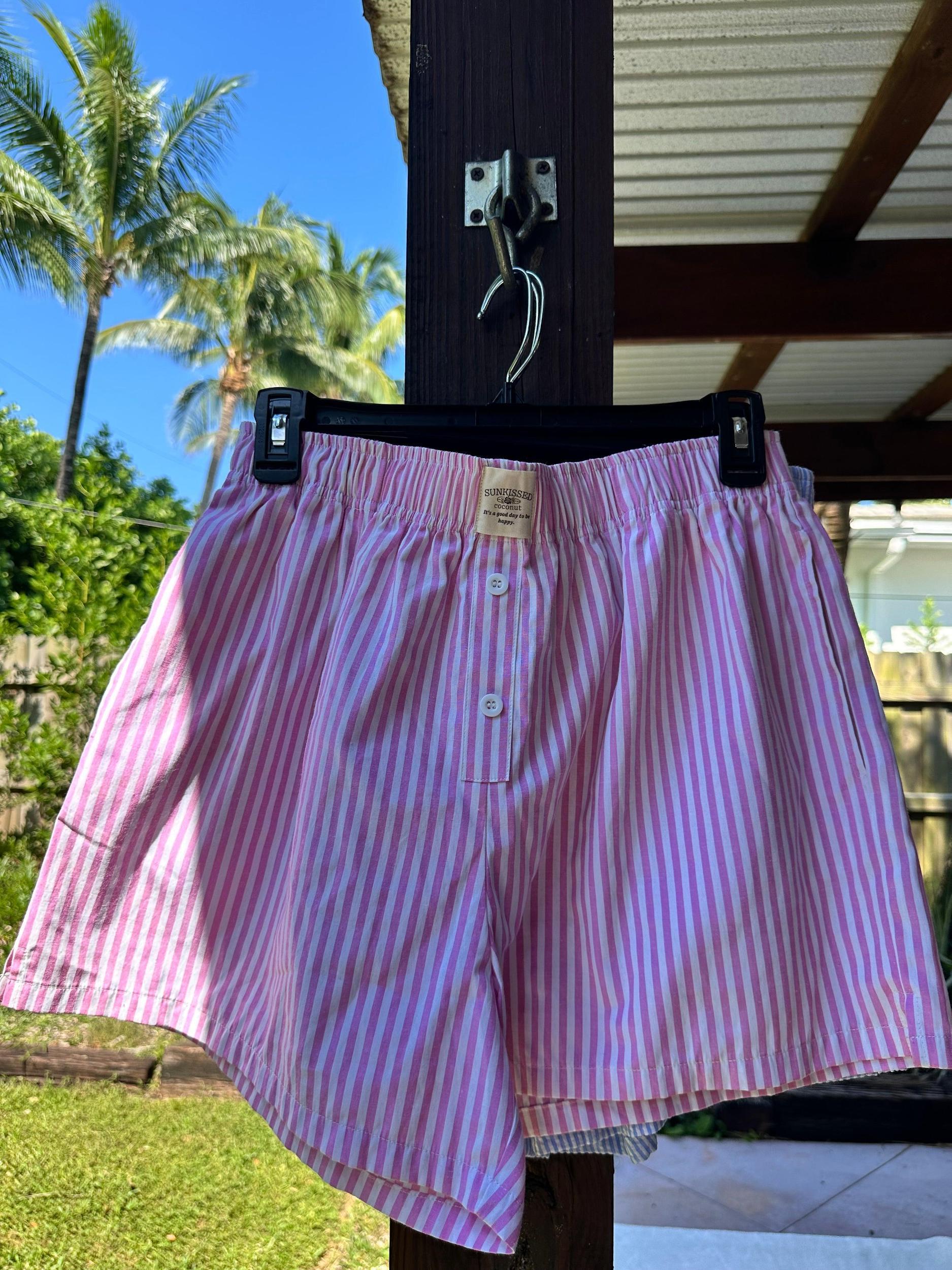 Blue Stripes Everyday Boxer Shorts Product Image