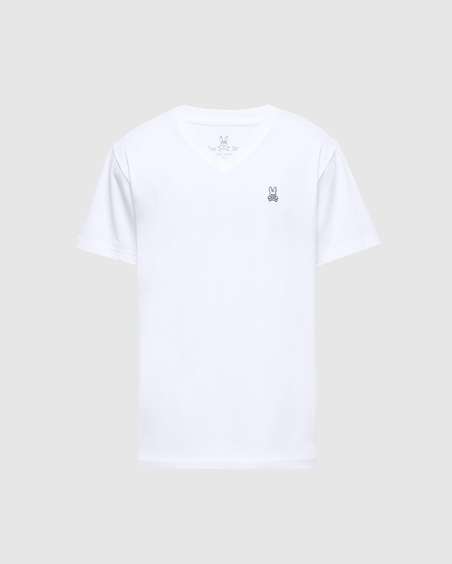 MENS CLASSIC V NECK TEE - B6U100ARPC Male Product Image