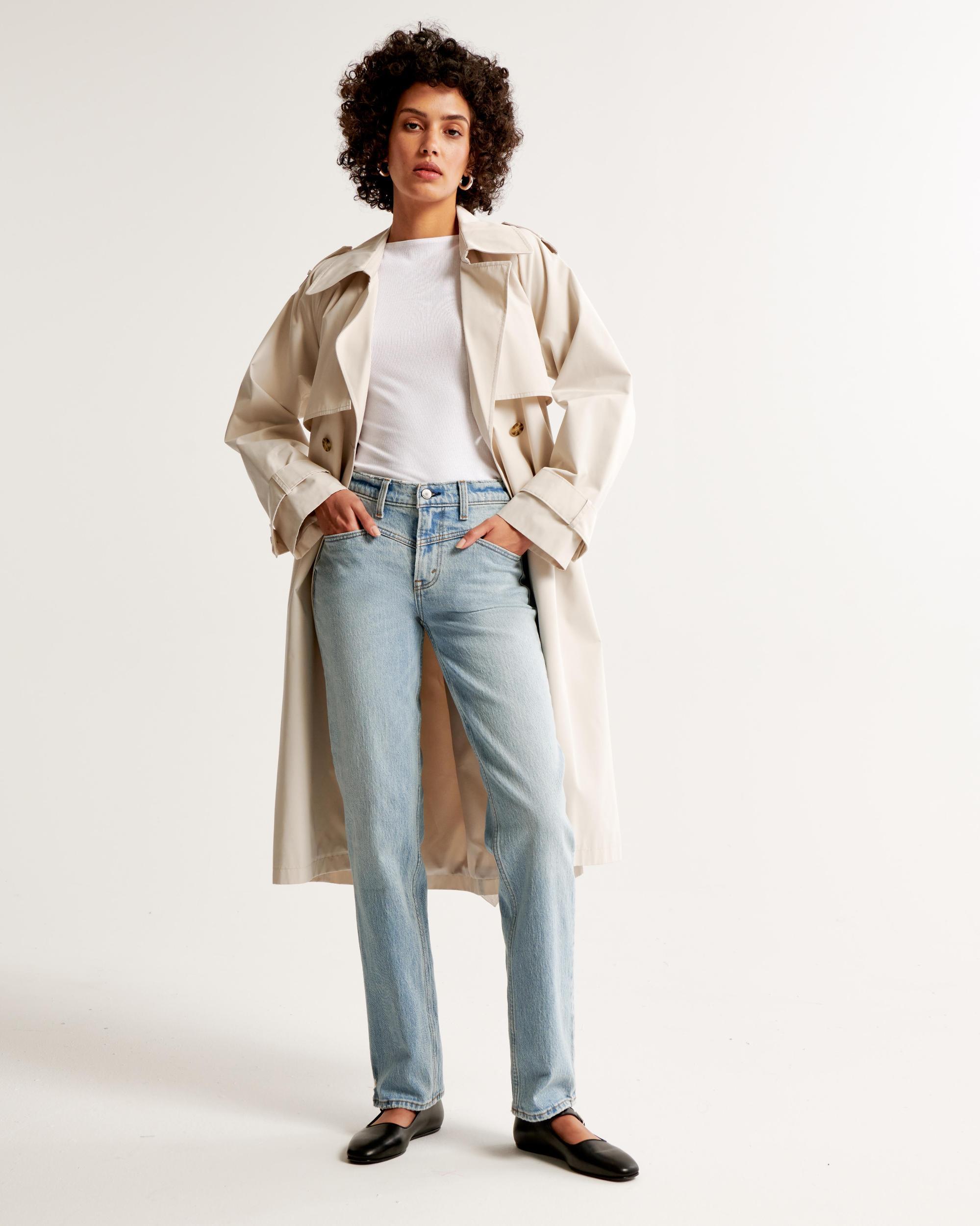Mid Rise 90s Straight Jean Product Image