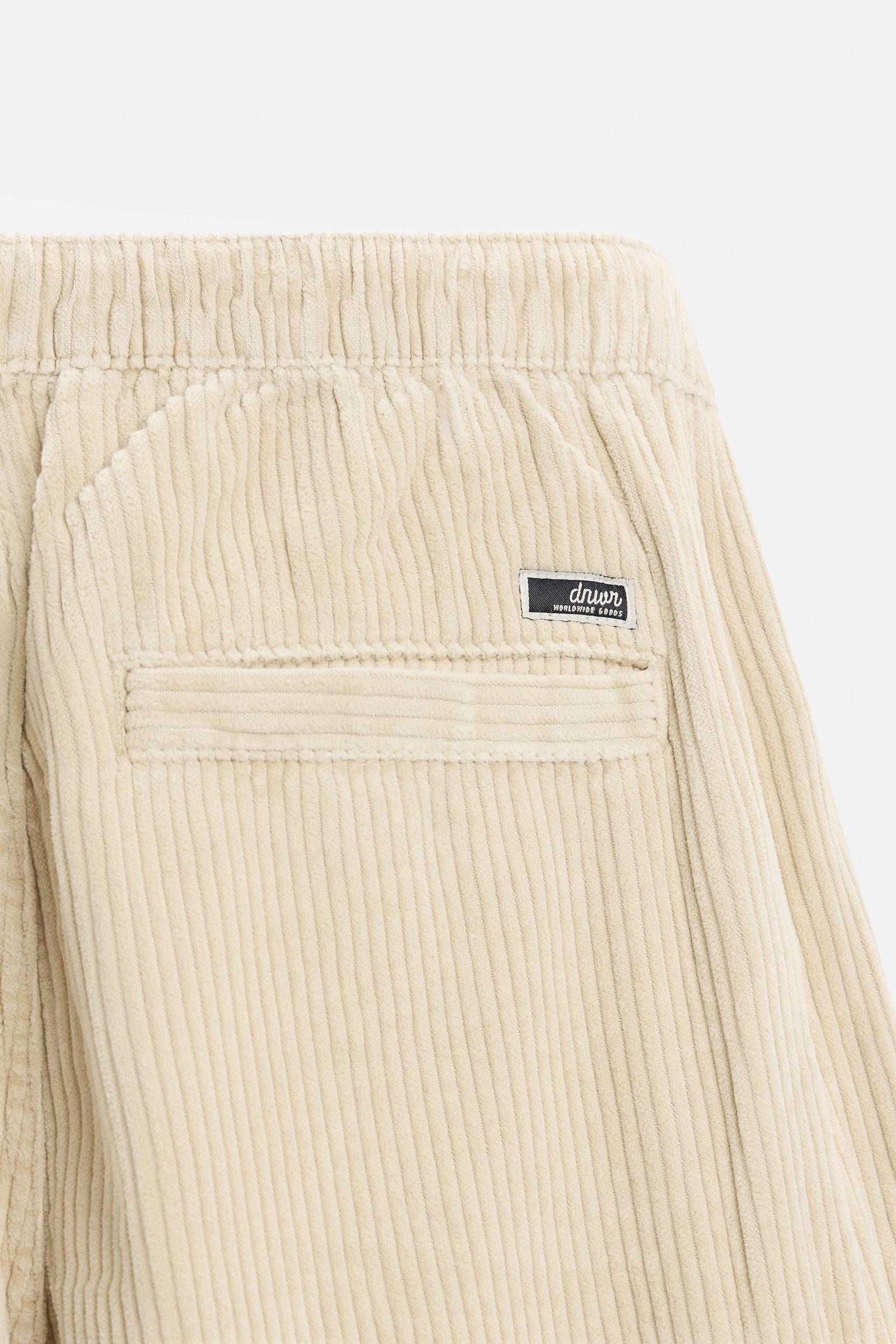 CORDUROY CARGO PANTS Product Image