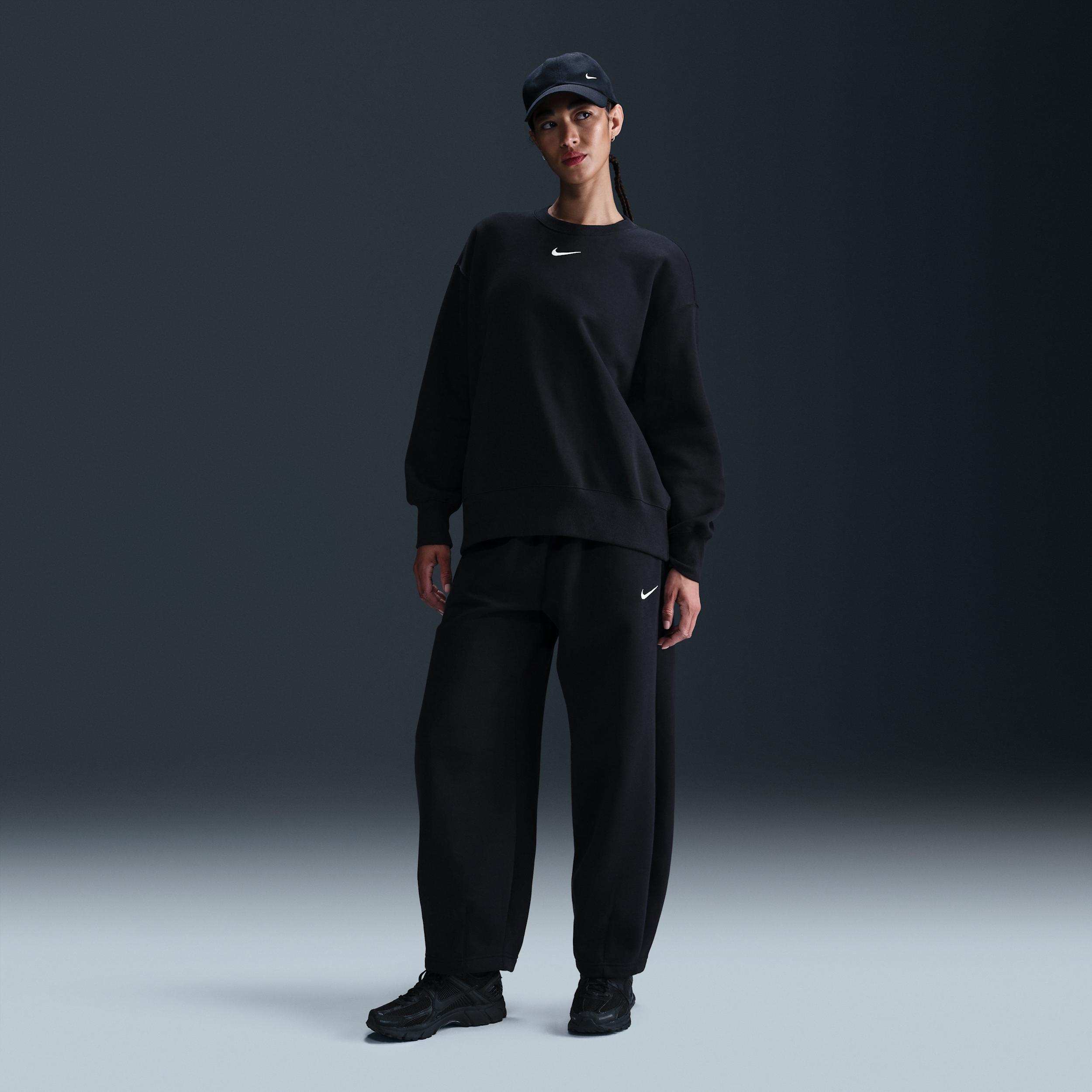 Women's Nike Sportswear Phoenix Fleece Oversized Crew-Neck Sweatshirt Product Image