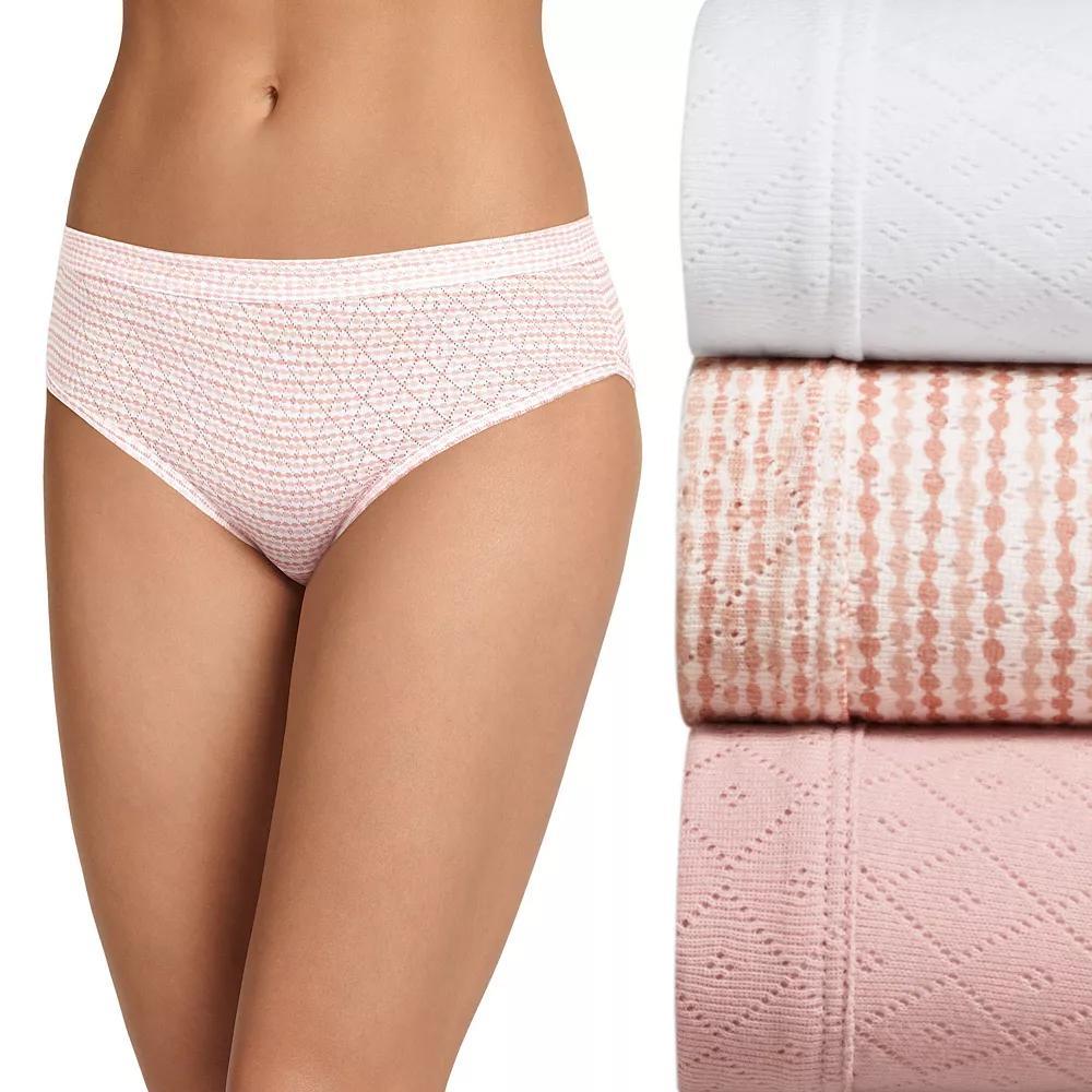 Womens Jockey 3-pk. Elance Breathe Hipster Panty Set 1540 Product Image