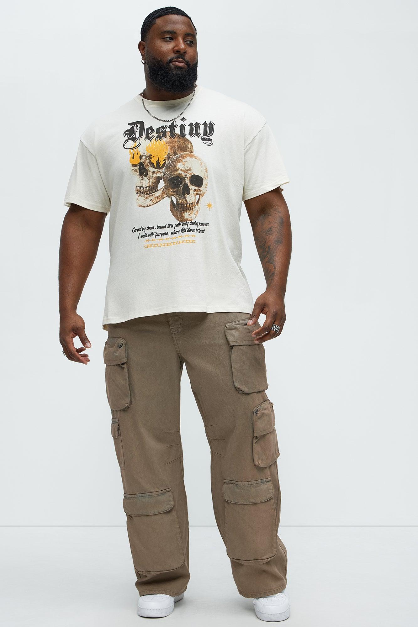 Can't Escape Destiny Short Sleeve Tee - Natural Product Image
