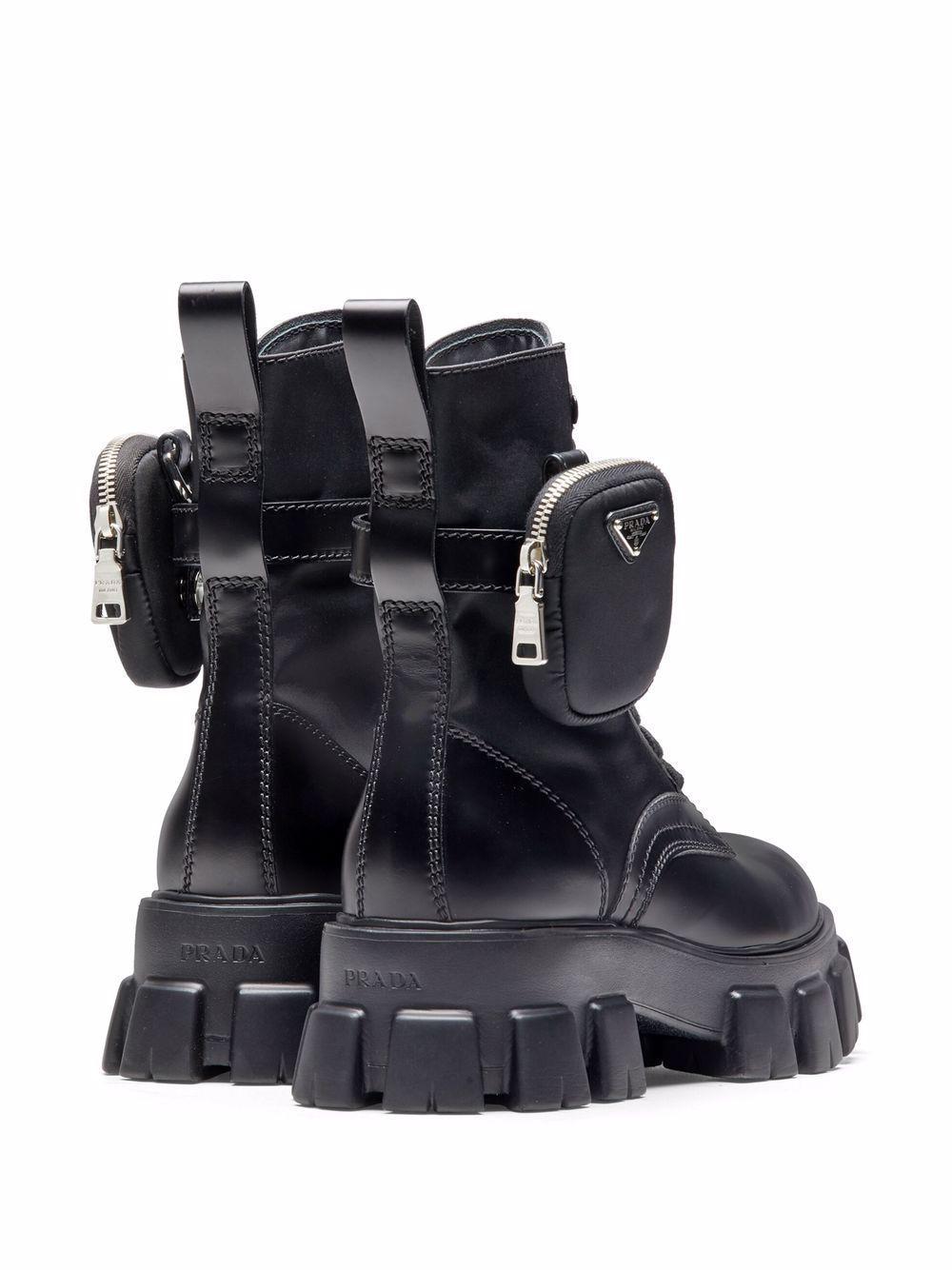 Moonlith pouch-detail ankle boots Product Image