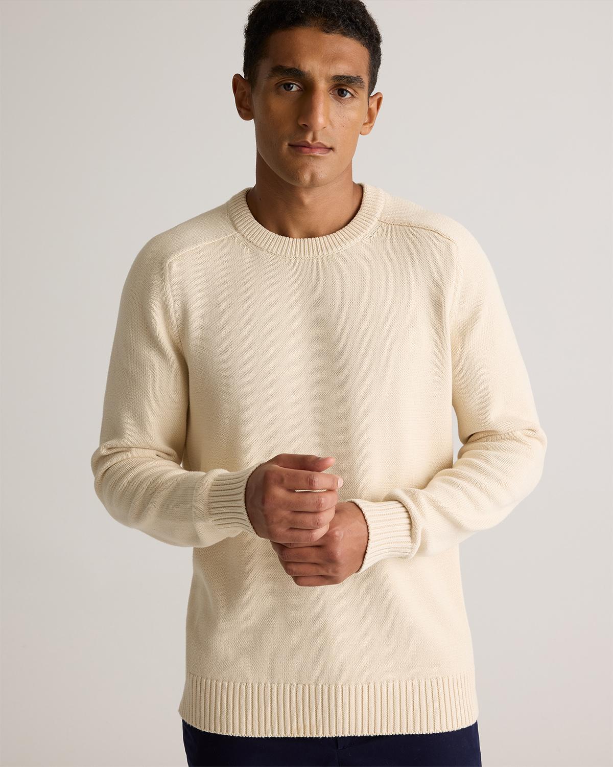 Quince | Men's Crewneck Sweater Organic Cotton Product Image