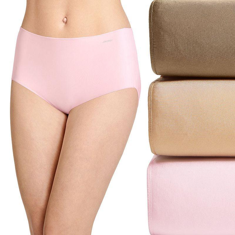 Women's Jockey® No Panty Line Promise® 3-Pack Hip Brief Panty Set 1772, Mixed Animal Product Image