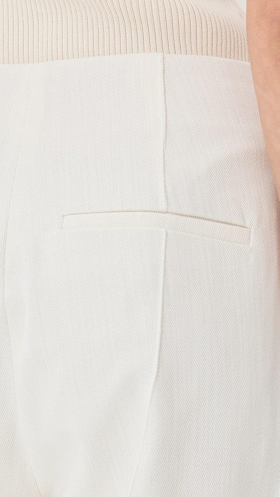 Róhe Barrel Leg Cotton Trousers | Shopbop Product Image