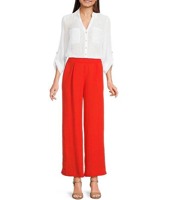 I.N. San Francisco High Waist Wide Leg Pull-On Pants Product Image