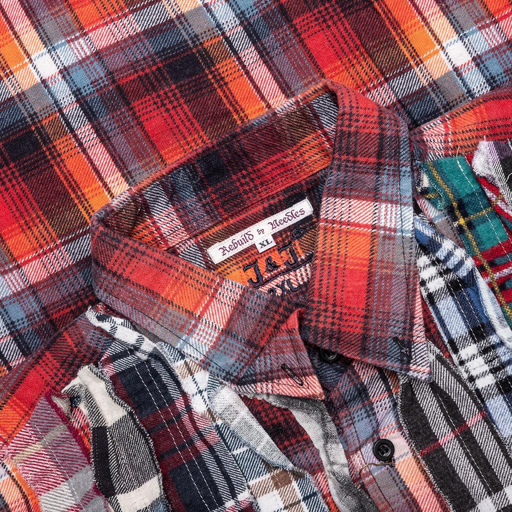 Ribbon Flannel Shirt - Assorted Male Product Image