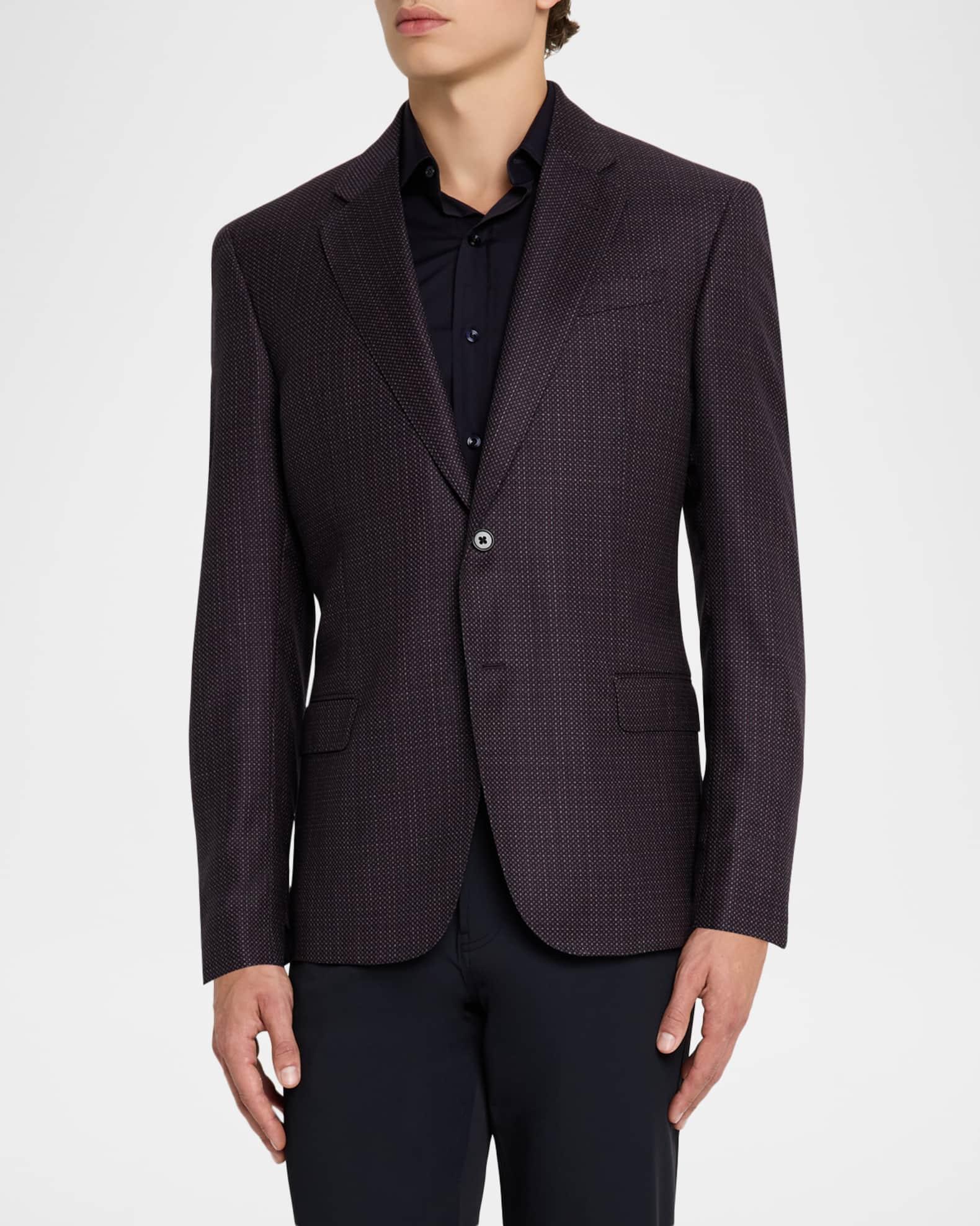 Men's G Line Super 130s Wool Maxi-Birdseye Sport Coat Product Image