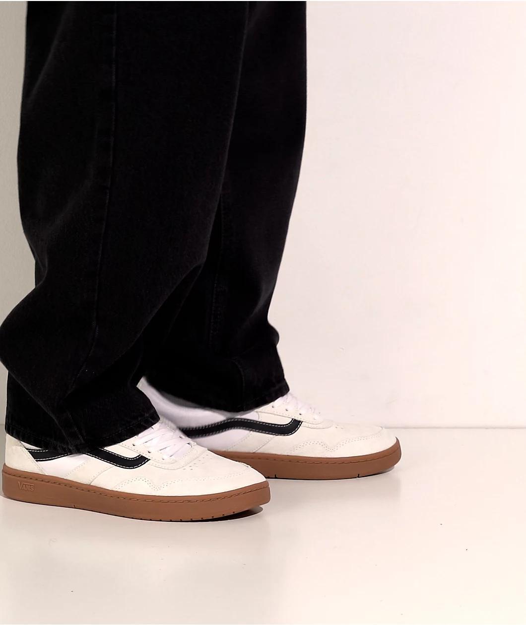 Vans Cruze 3.0 White & Gum Skate Shoes Product Image