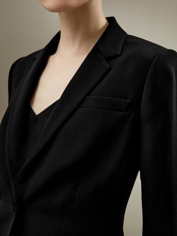 Silk Sleek Blazer Product Image