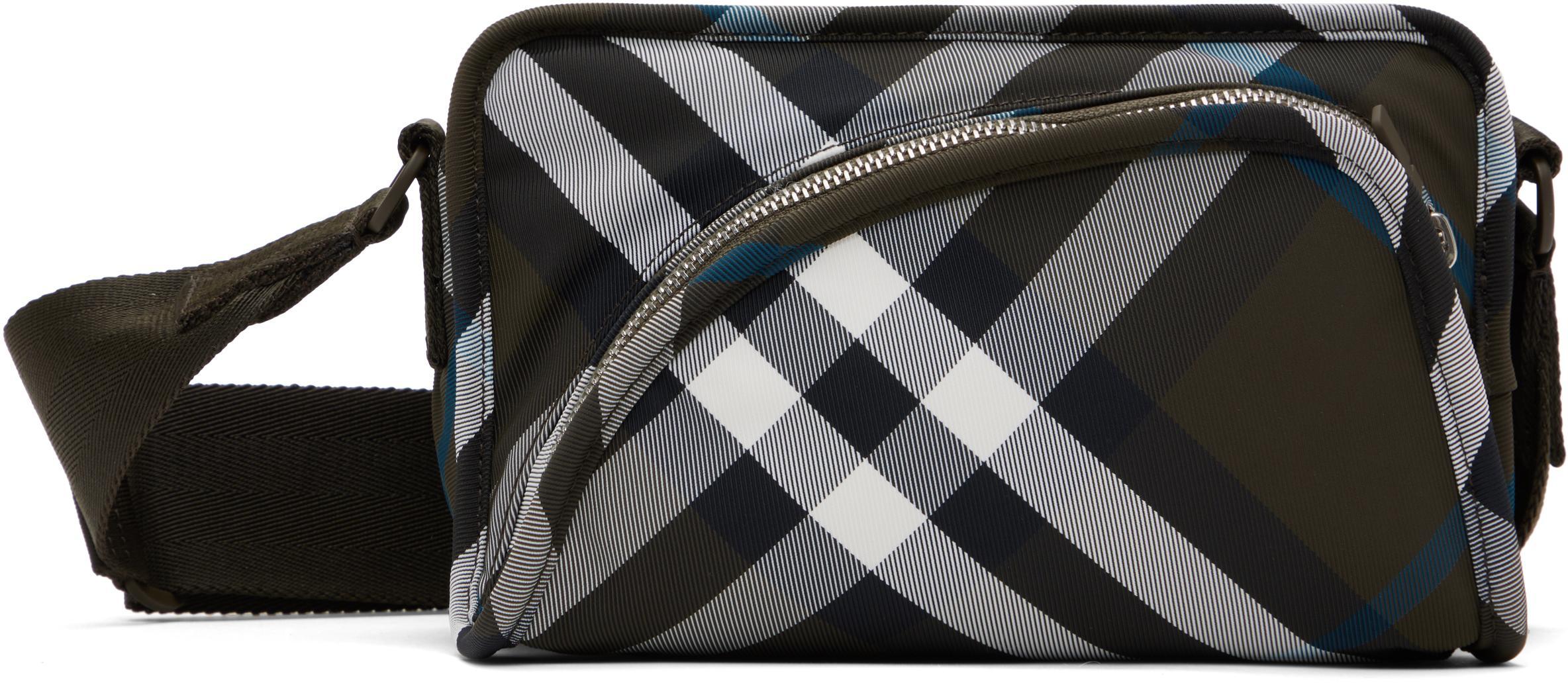 BURBERRY Check Crossbody Bag In Snug Product Image