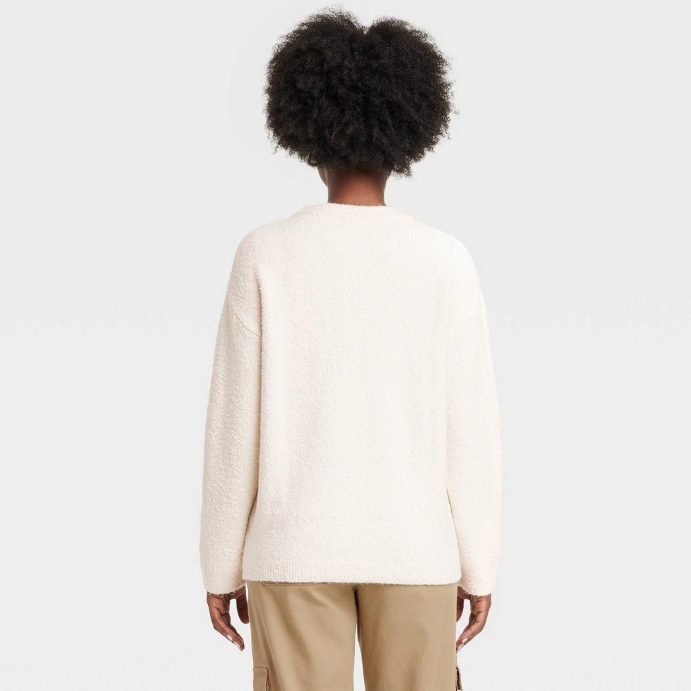 Women's Oversized Crewneck Pullover Sweater - Universal Thread™ Product Image