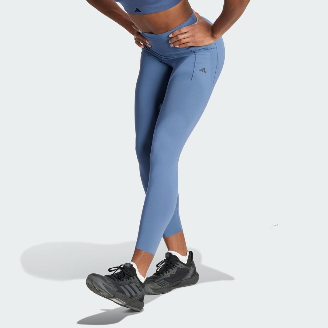 adidas Optime Luxe 7/8 Leggings Core Black L Womens Product Image