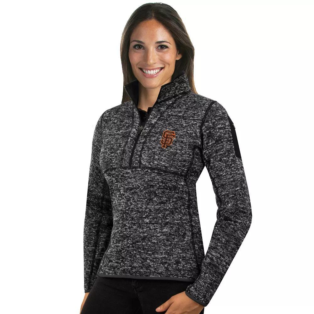 Womens Antigua New York Yankees Fortune Midweight Pullover Sweater Blue Product Image