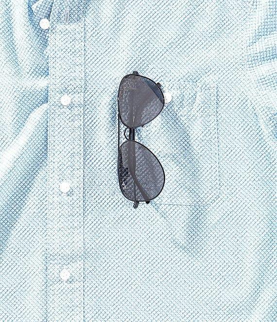 Cremieux Blue Label Big & Tall Performance Stretch Card Suits Seersucker Short Sleeve Woven Shirt Product Image