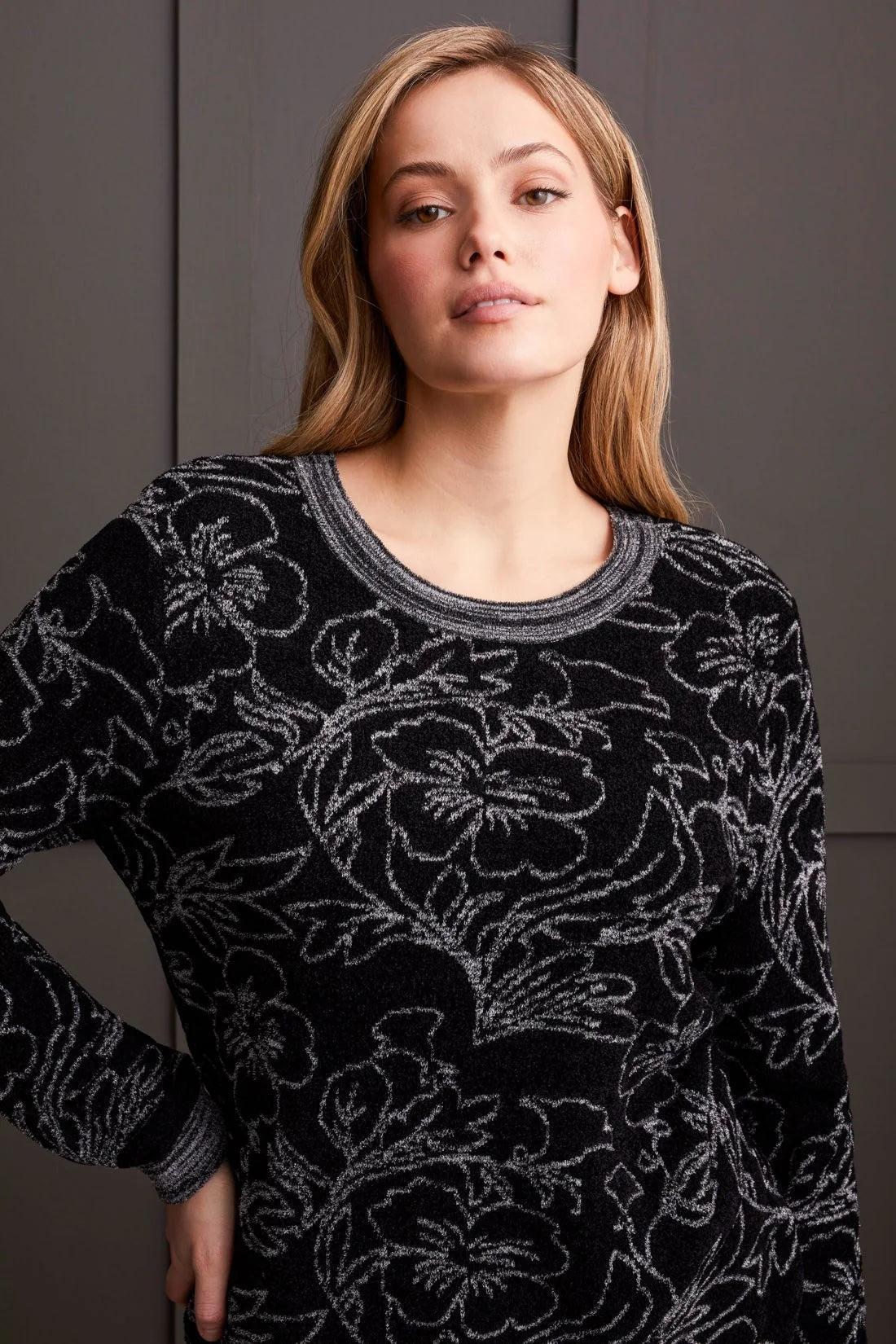 Jacquard Scoop Neck Product Image