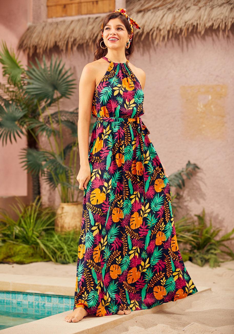 Illuminated Elegance Maxi Dress Product Image