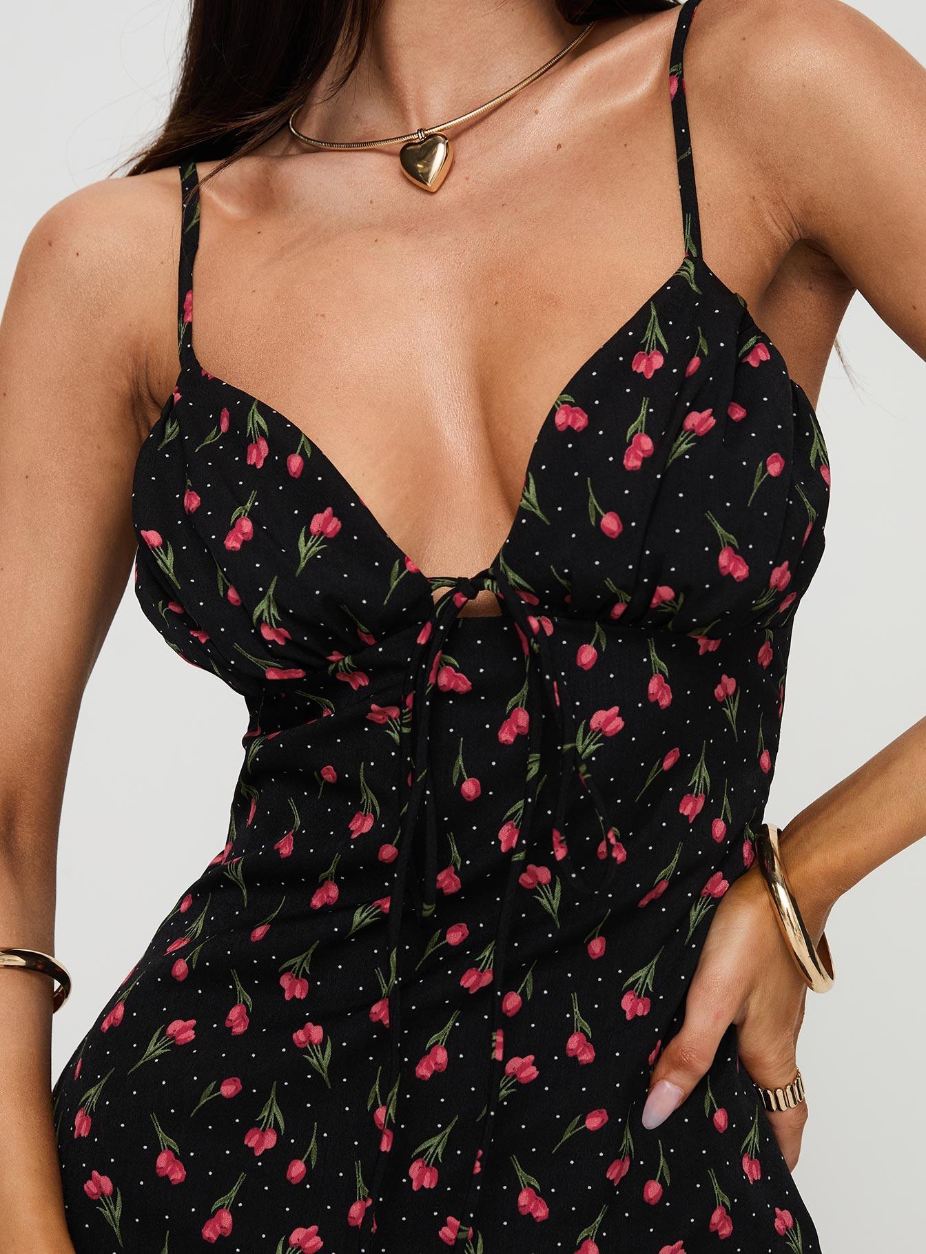 Dorothie Mini Dress Multi Floral Product Image
