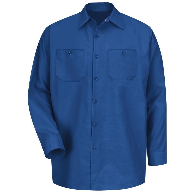Red Kap Men's Long Sleeve Industrial Work Shirt Product Image