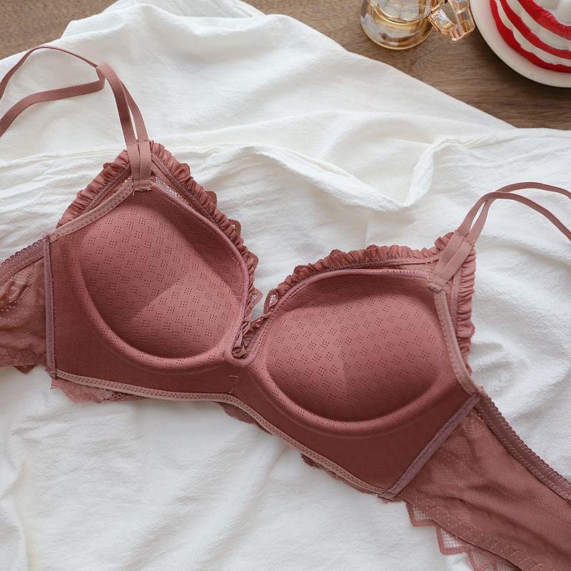 Wireless Lace Bra / Panty / Set Product Image