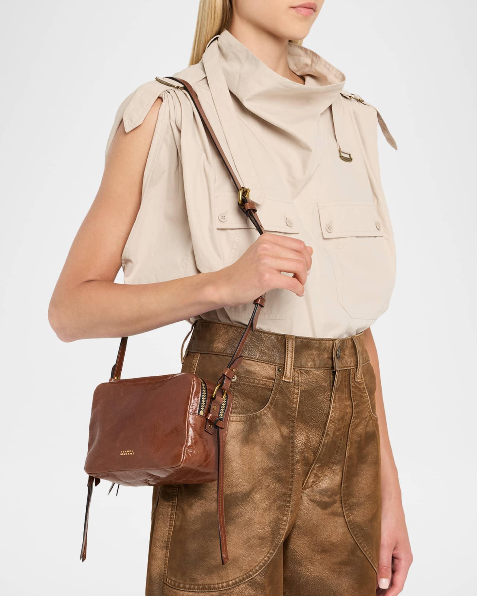Wardy Camera Leather Crossbody Bag Product Image