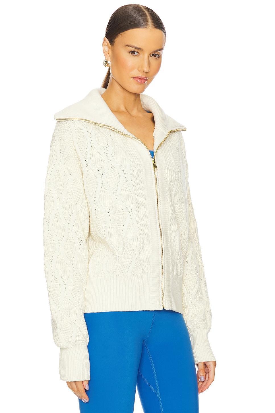 Lando Full Zip Knit Sweater Varley Product Image