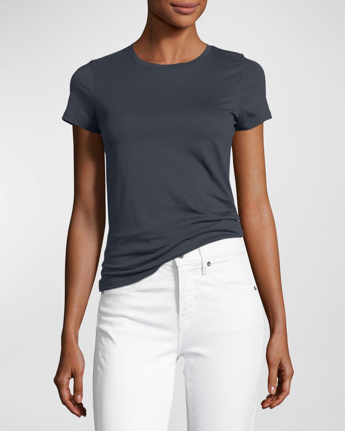 Essential Crewneck Pima Cotton Tee Product Image