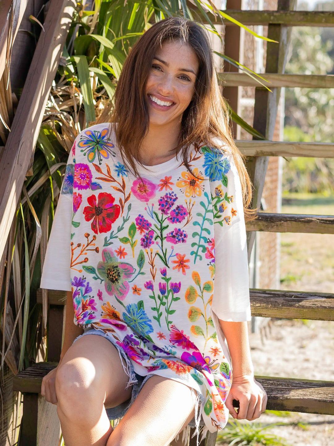 One Size Cotton Easy Tee Product Image