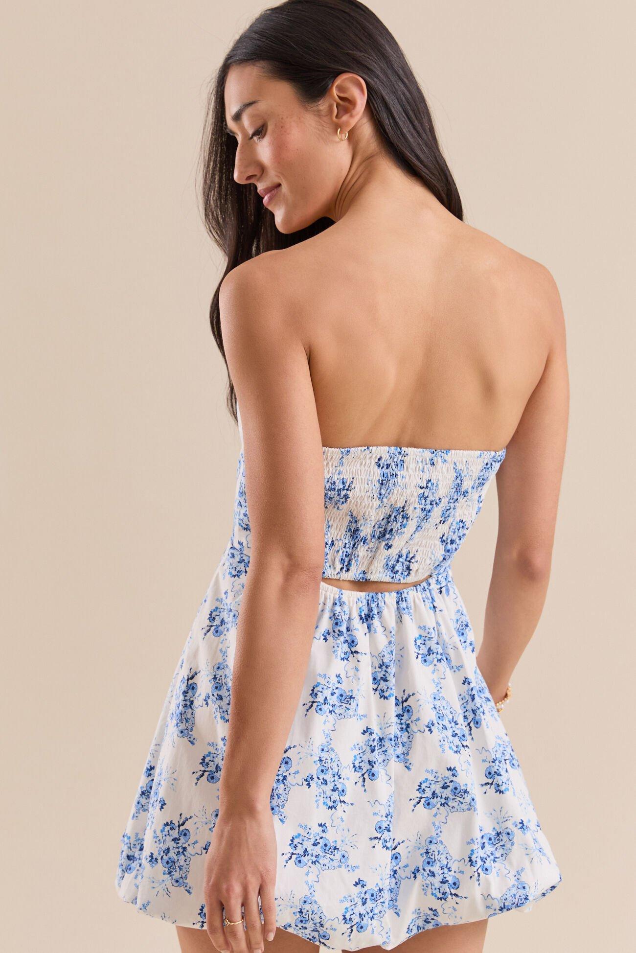 Lillian Floral Mini Dress Product Image