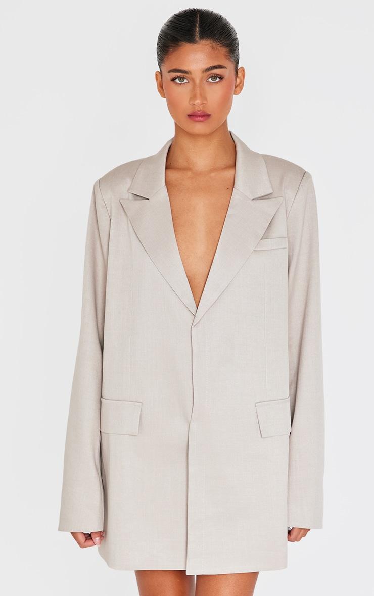 Stone Blazer Dress Product Image