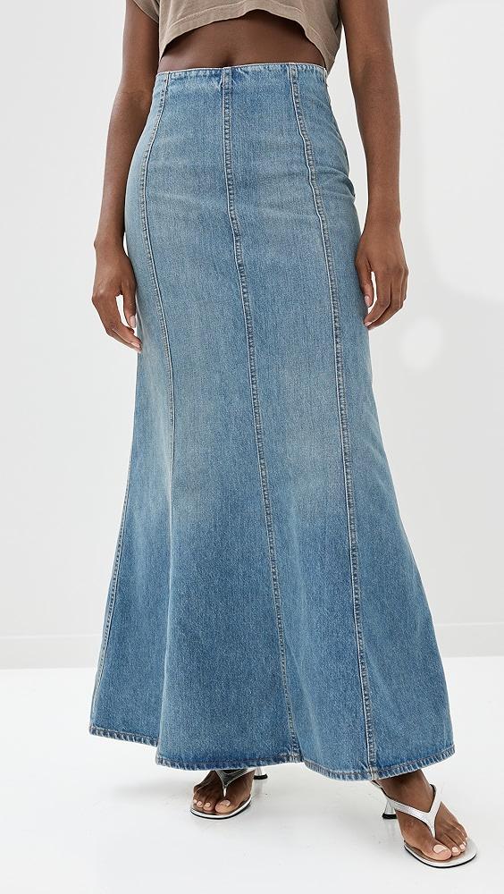 HAIKURE Shaquille Oil Blue Skirt | Shopbop Product Image