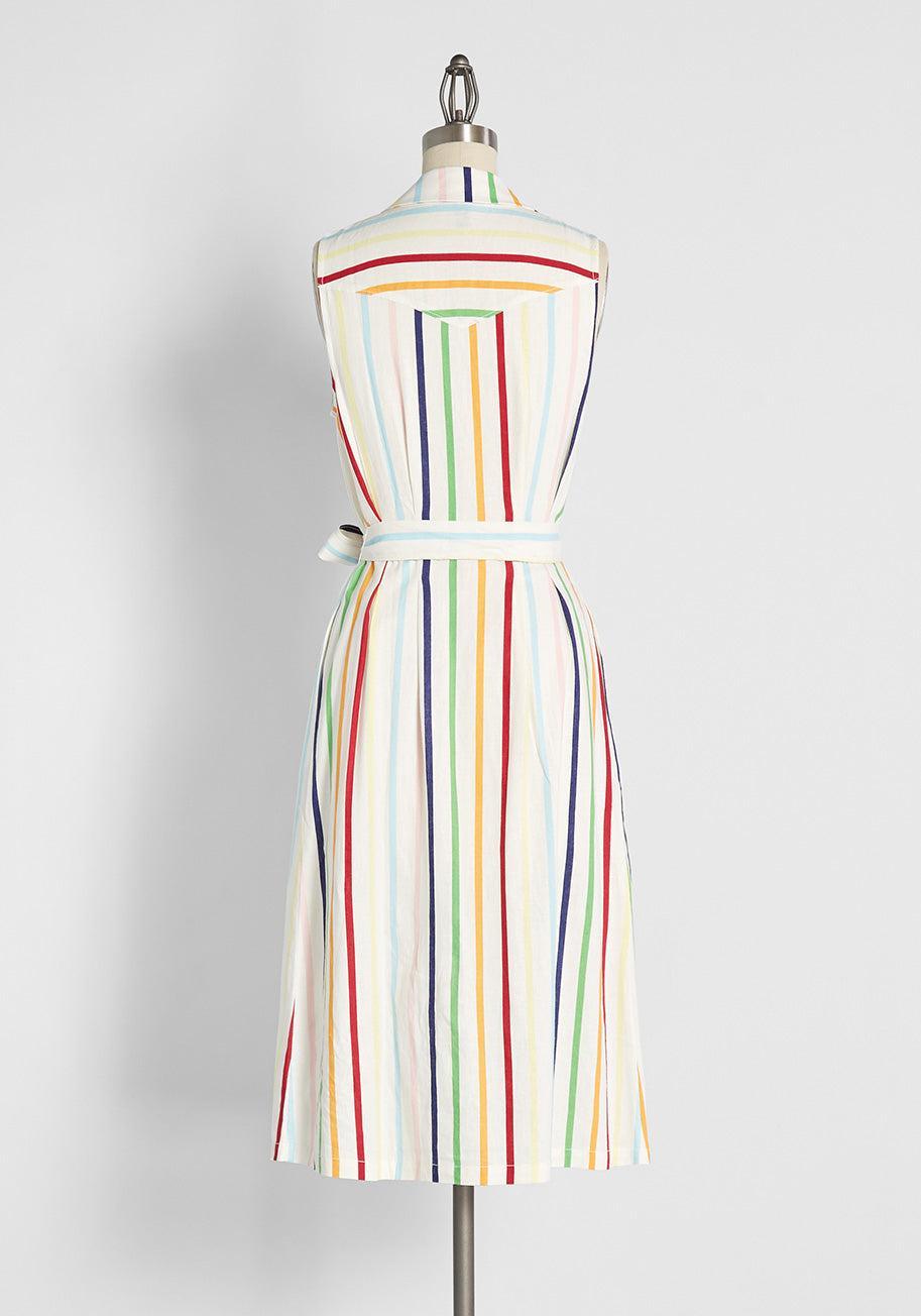 Slow Tide Rollin' Shirt Dress Product Image