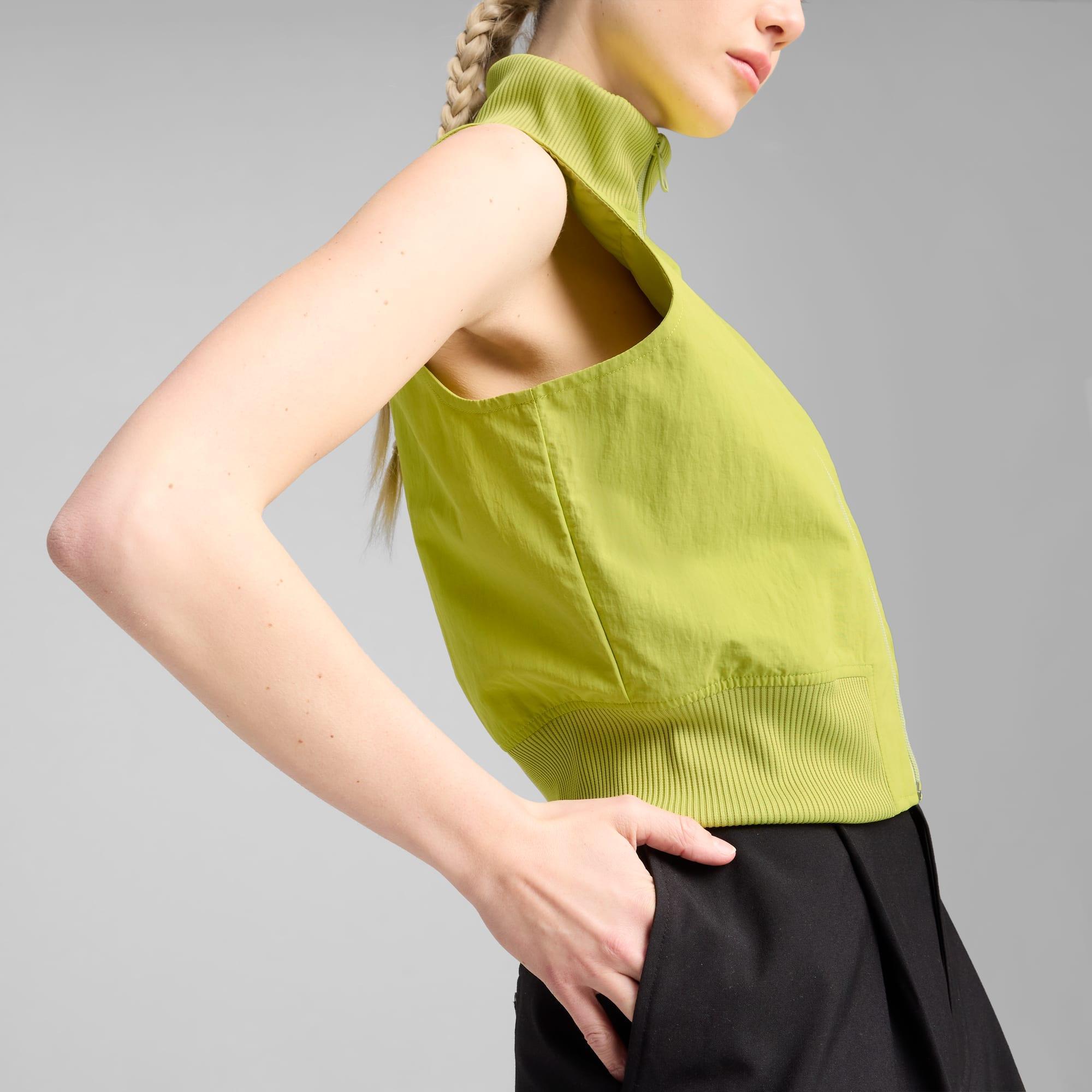 DARE TO Women's Full-Zip Woven Vest Product Image