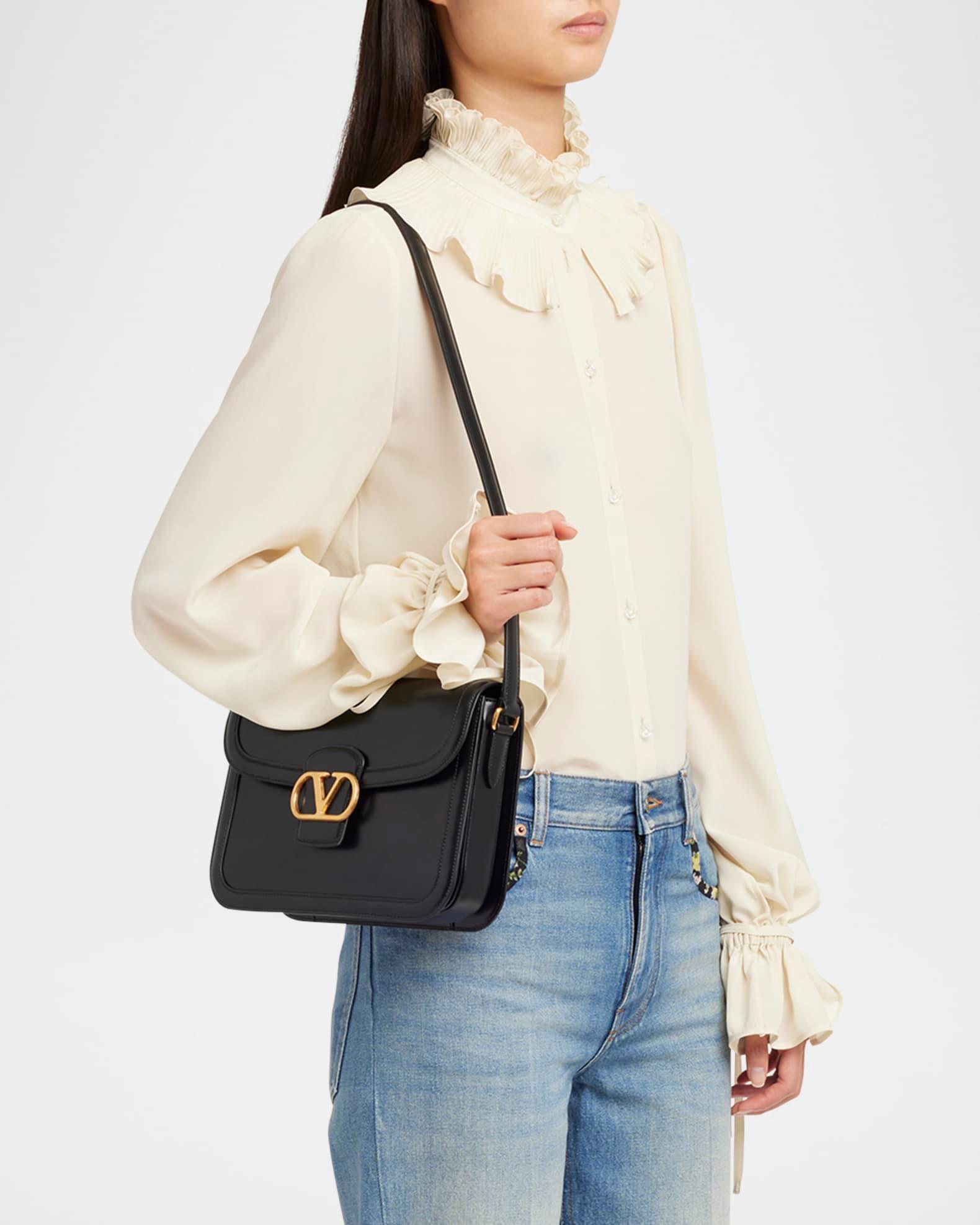 9 to 5 Flap Leather Saddle Crossbody Bag Product Image