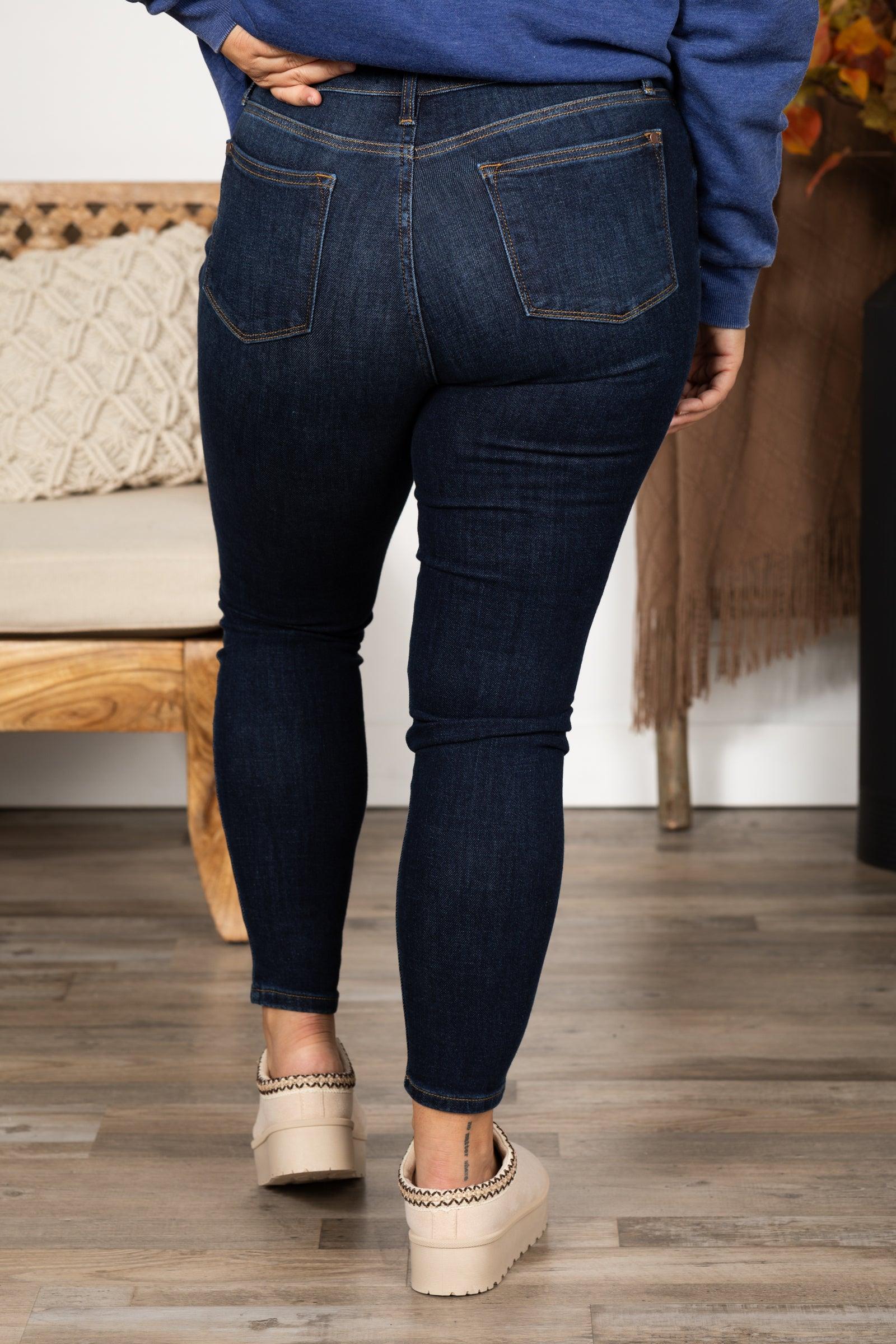 Judy Blue Classic Dark Skinny Jeans Product Image