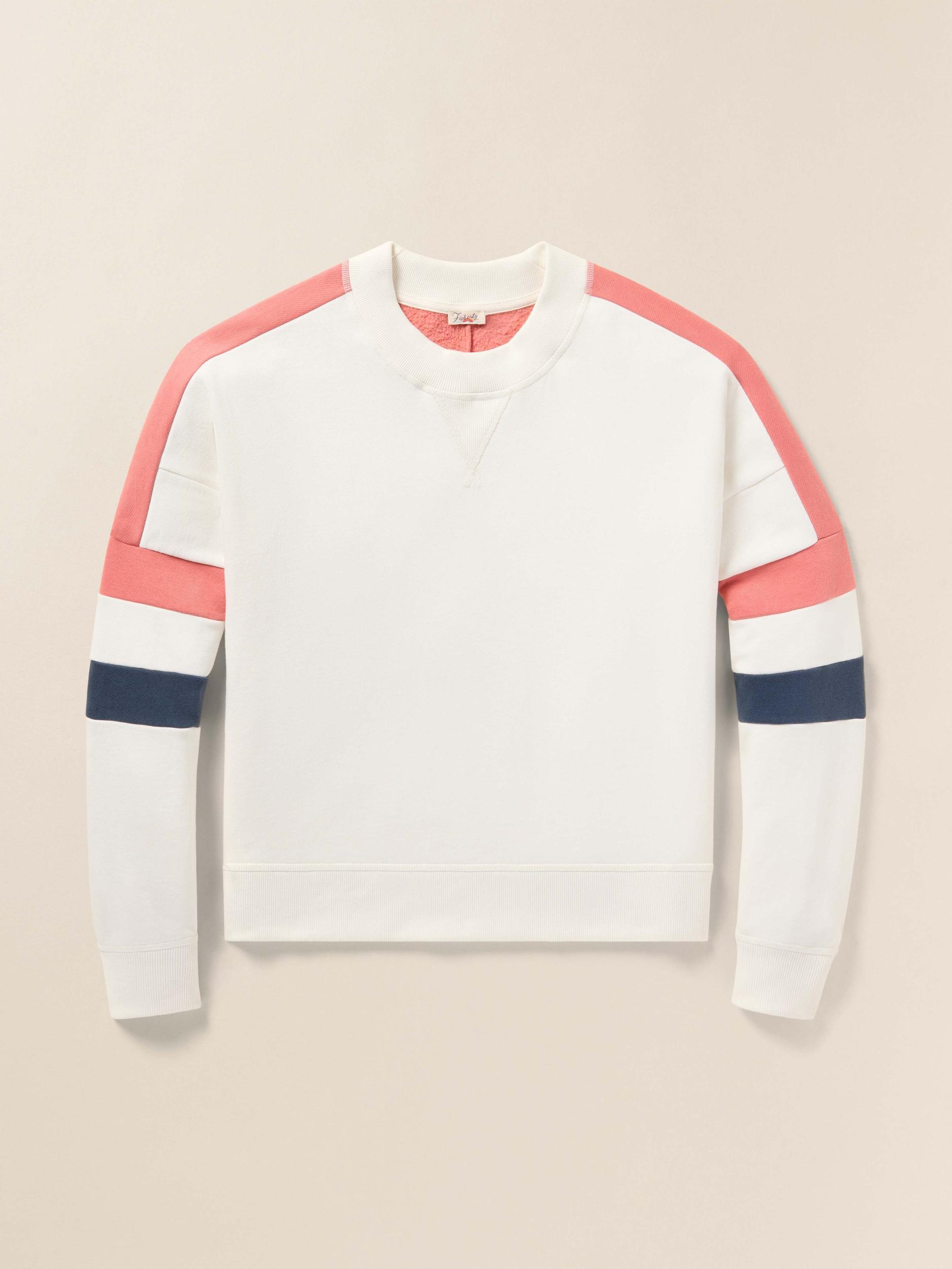 High Standard Fleece Varsity Crew - Rosewood Field Female Product Image