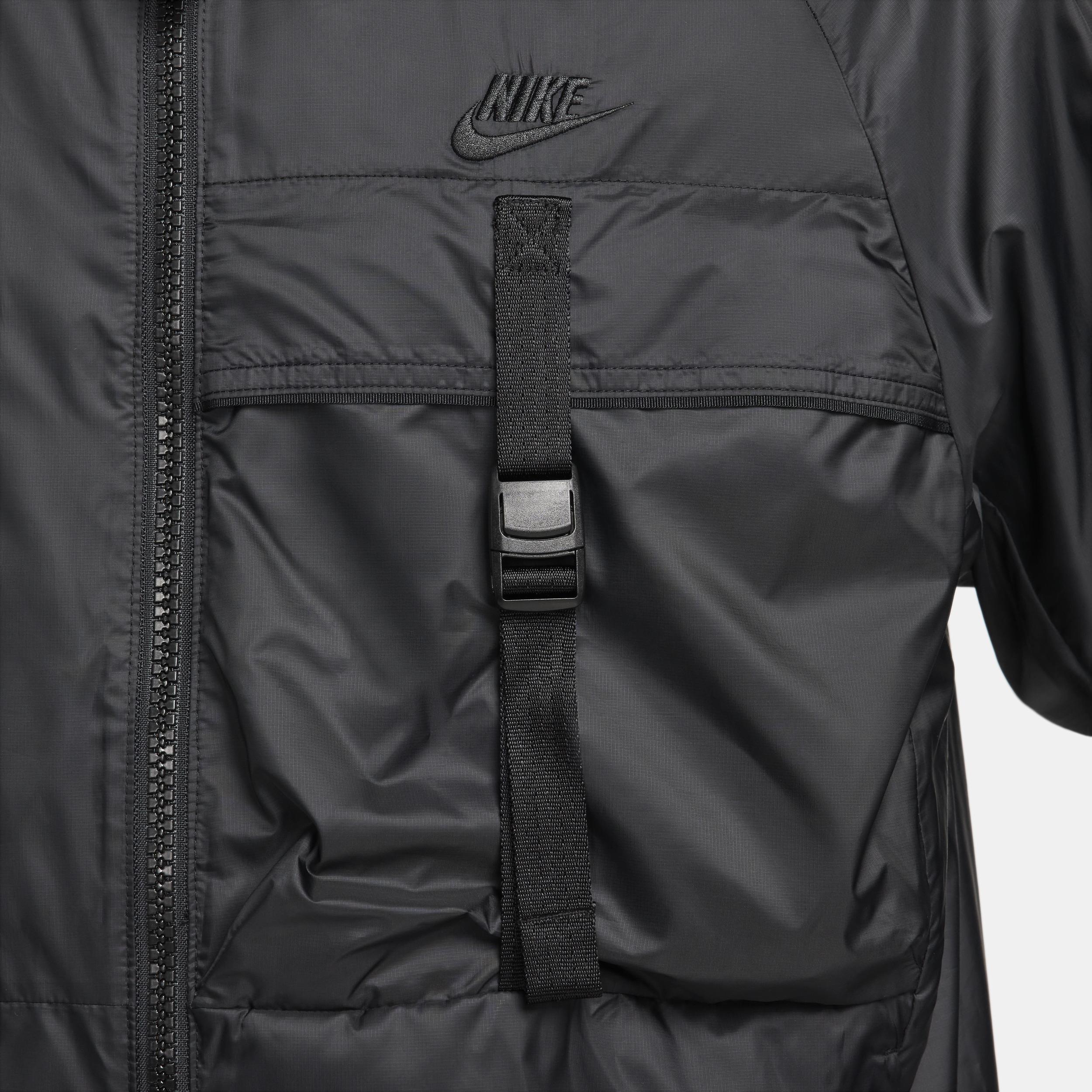 Nike Mens Tech N24 PKBL Woven Lined Jacket - Black/Black Product Image