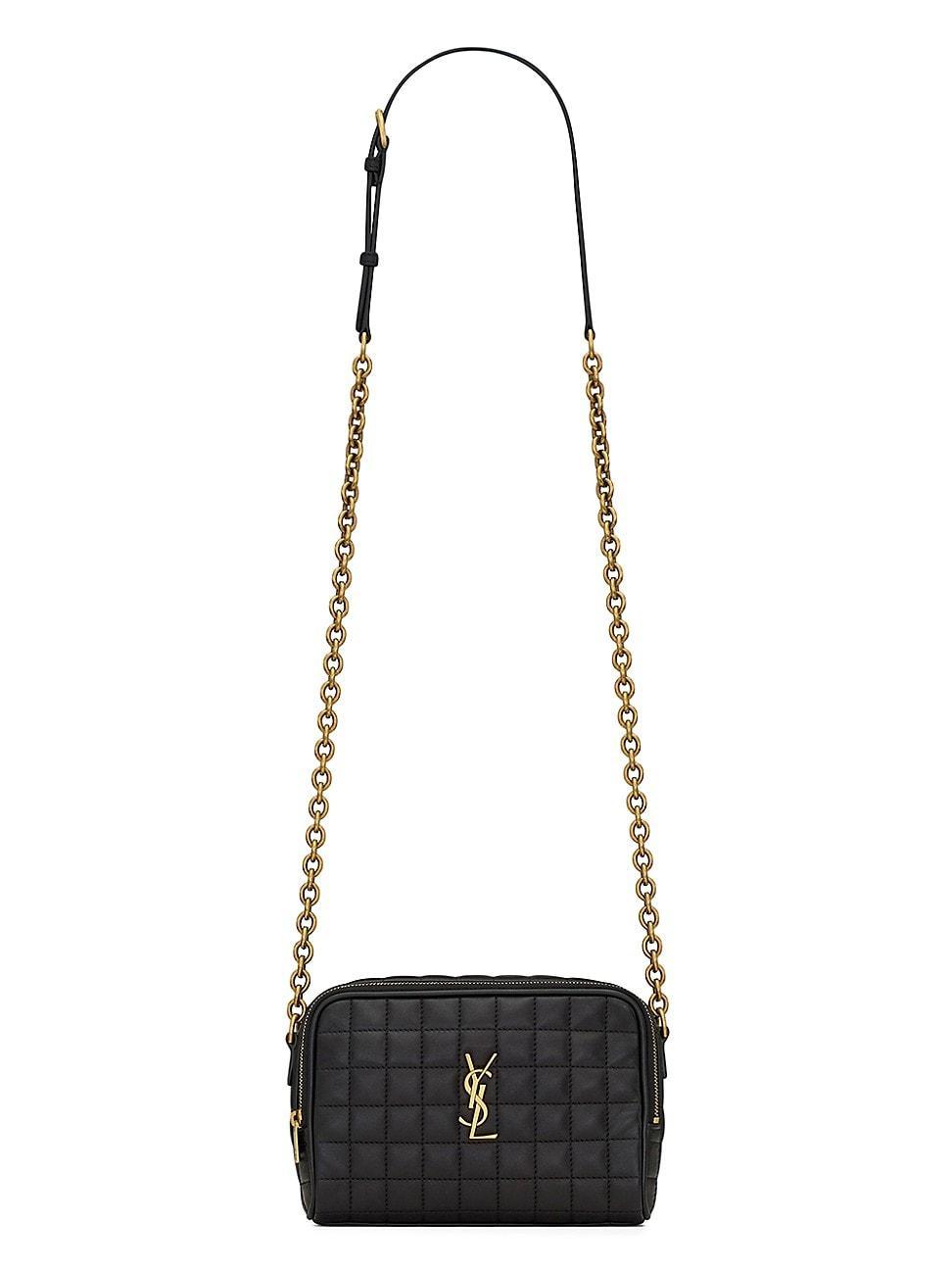 Womens Cassandre Matelass Carr Mini Camera Bag in Lambskin Product Image