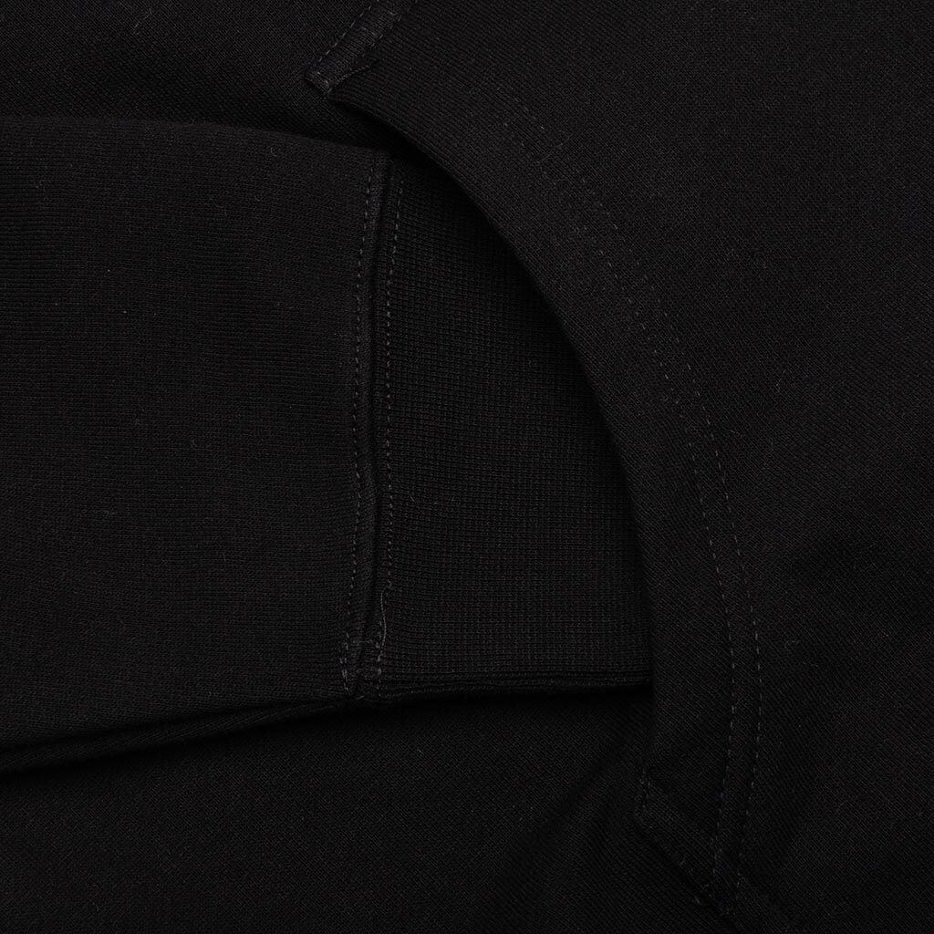 Script Logo Hoodie - Black Male Product Image