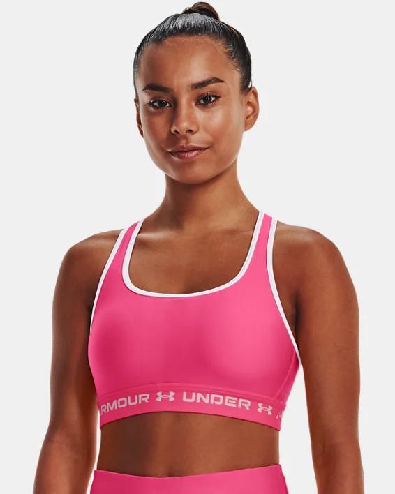 Armour Mid Crossback Womens Sports Bra Product Image