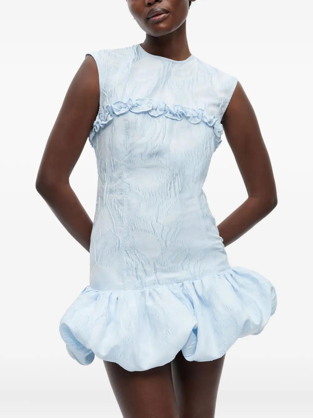 cloqué corset mini dress Product Image